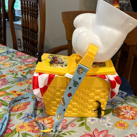 Disney Other - Disney’s runaway railroad, Mickey picnic basket popcorn bucket